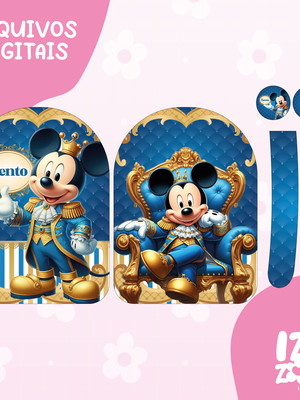Arquivo digital - mochila pp 26x19 -mickey realeza 02