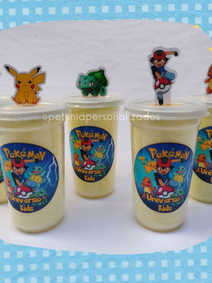 Algodão doce no copo- pokémon