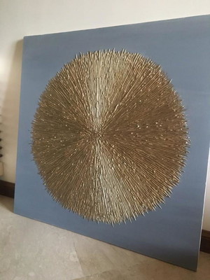 Quadro decorativo com textura