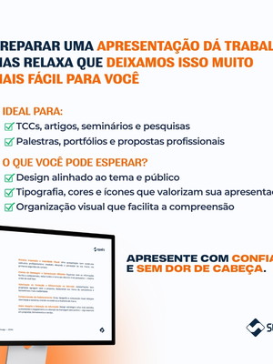 Apresentação profissional personalizada