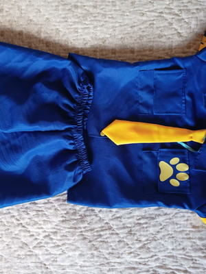 Conjunto infantil detetive labrador azul royal