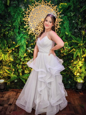 Vestido de festa debutante ou formanda