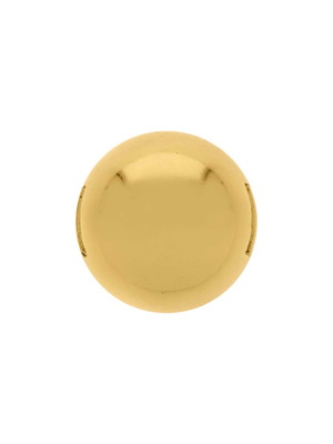 Passador meia esfera 25mm dourado (a partir de 10 unid)