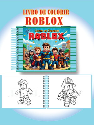 Arquivo digital livro de colorir roblox