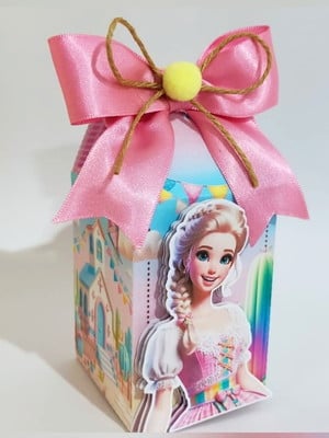 Caixa milke barbie junina.