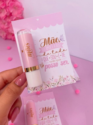 Manteiga de cacau personalizada dia das mães