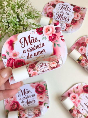 Manteiga de cacau personalizada dia das mães