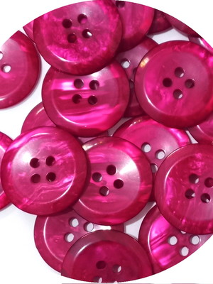 Kit com 10 botões - pink
