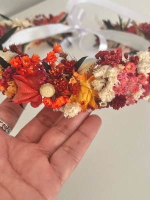 Coroa de flores felicitá ii desidratada