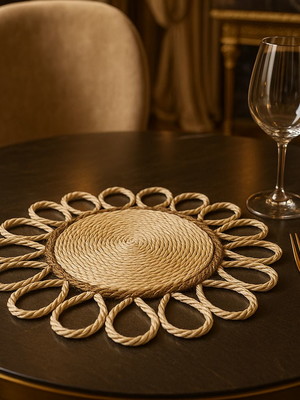 Souplast de sisal de 38 cm - 2 unidades