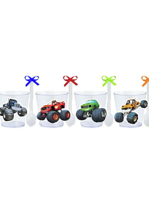 Copinhos com colherzinhas: blaze and the monster machines