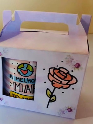 5 caixas para caneca