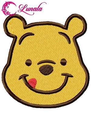Matriz de bordado - ursinho pooh4 - 6 tamanhos