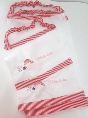 Toalhinha com elástico personalizada