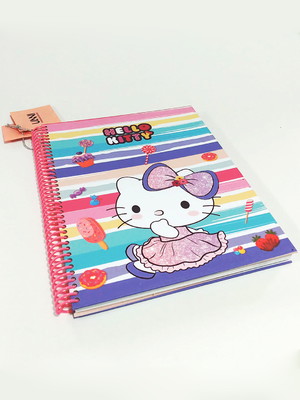 Caderno hello kitty