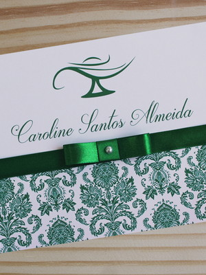 Convite formatura - enfermagem - colação grau