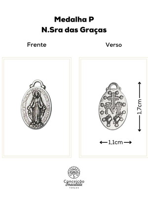 Nsra das graças medalha