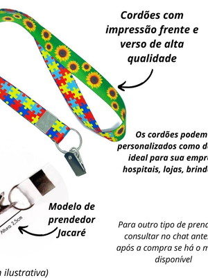 90 cordões personalizados para empresas eventos feiras