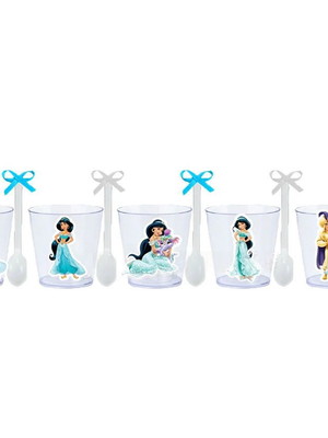 Copinhos com colherzinhas: jasmine
