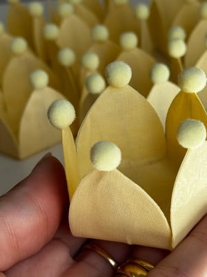 Forminhas para doces em tecido