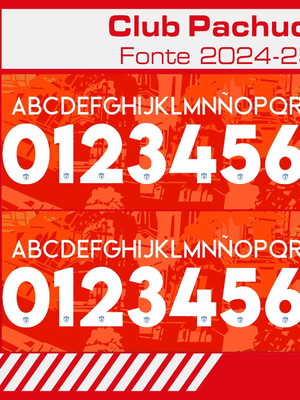 Fonte club pachuca tuzos 24-25