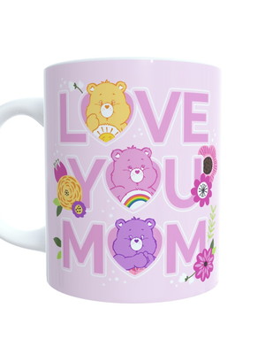 Caneca ursinhos carinhosos love you mom