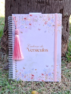 Caderno personalizado versículos