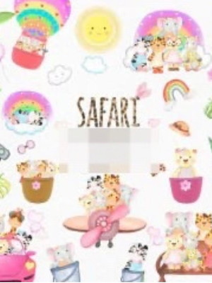 Kit digital- safari menina #41