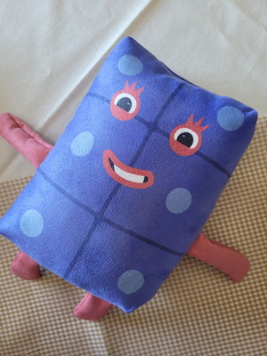 Boneco numberblocks simples | n06