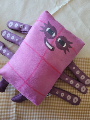 Boneco numberblocks simples | n08