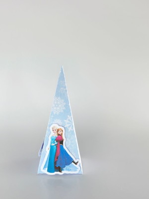 Caixa pirâmide frozen