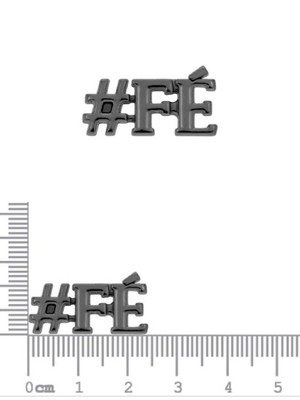 Passador #fé 24mm grafite (01 unid)