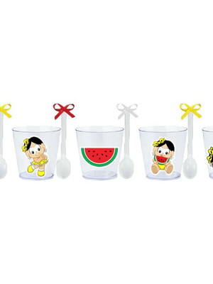 Copinhos com colherzinhas: magali baby