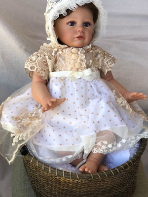 Vestido para bebê reborn