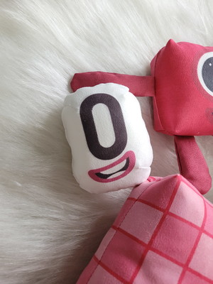 Kit bonecos numberblocks zero | n0