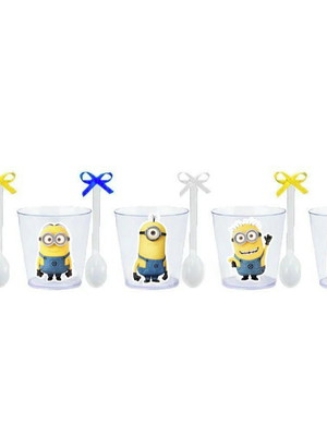 Copinhos com colherzinhas: minions