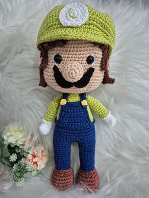 Luigi amigurumi