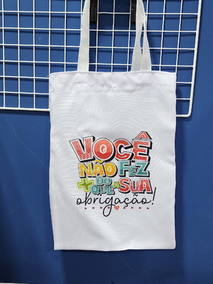 Ecobag oxford - frases de mãe