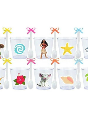 Copinhos com colherzinhas: moana