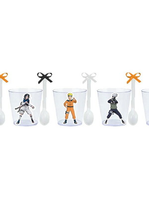 Copinhos com colherzinhas: naruto