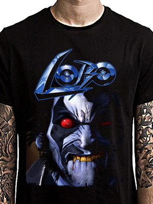 Camiseta lobo czarnian frente e costas