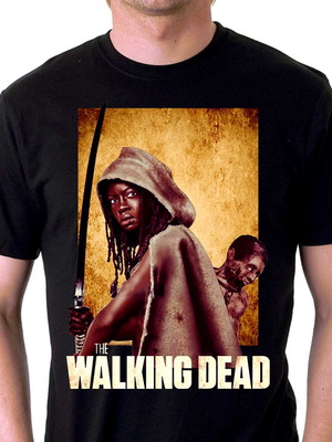 Camiseta the walking dead - michonne