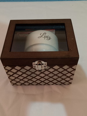 Caixa xícara personalizada