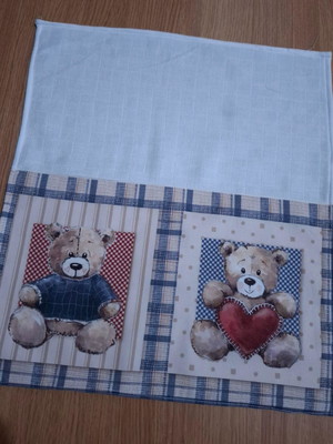 Fralda de boca urso