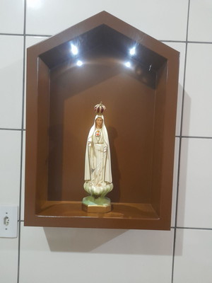 Capelinha 65 cm marrom