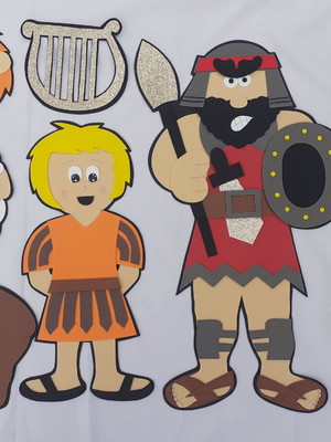Davi e golias recurso visual