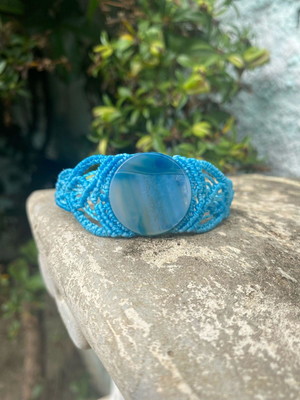 Pulseira macramê
