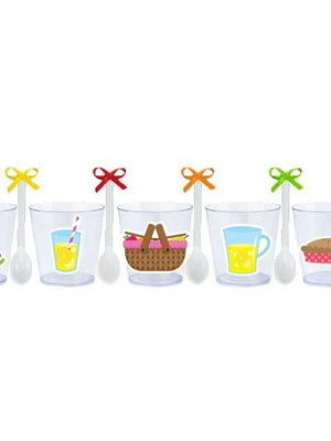Copinhos com colherzinhas: picnic
