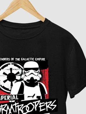 Camiseta star wars imperial stormtroopers 100% algodão