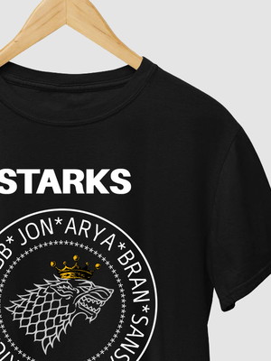 Camiseta game of thrones starks 100% algodão